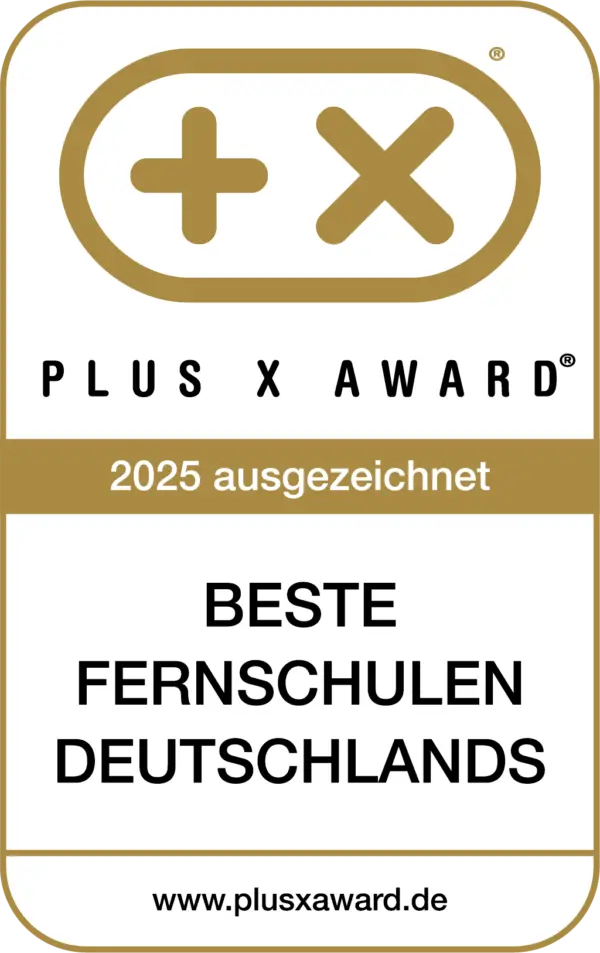 Graphische Darstellung Siegel Beste Fernschule Deutschlands